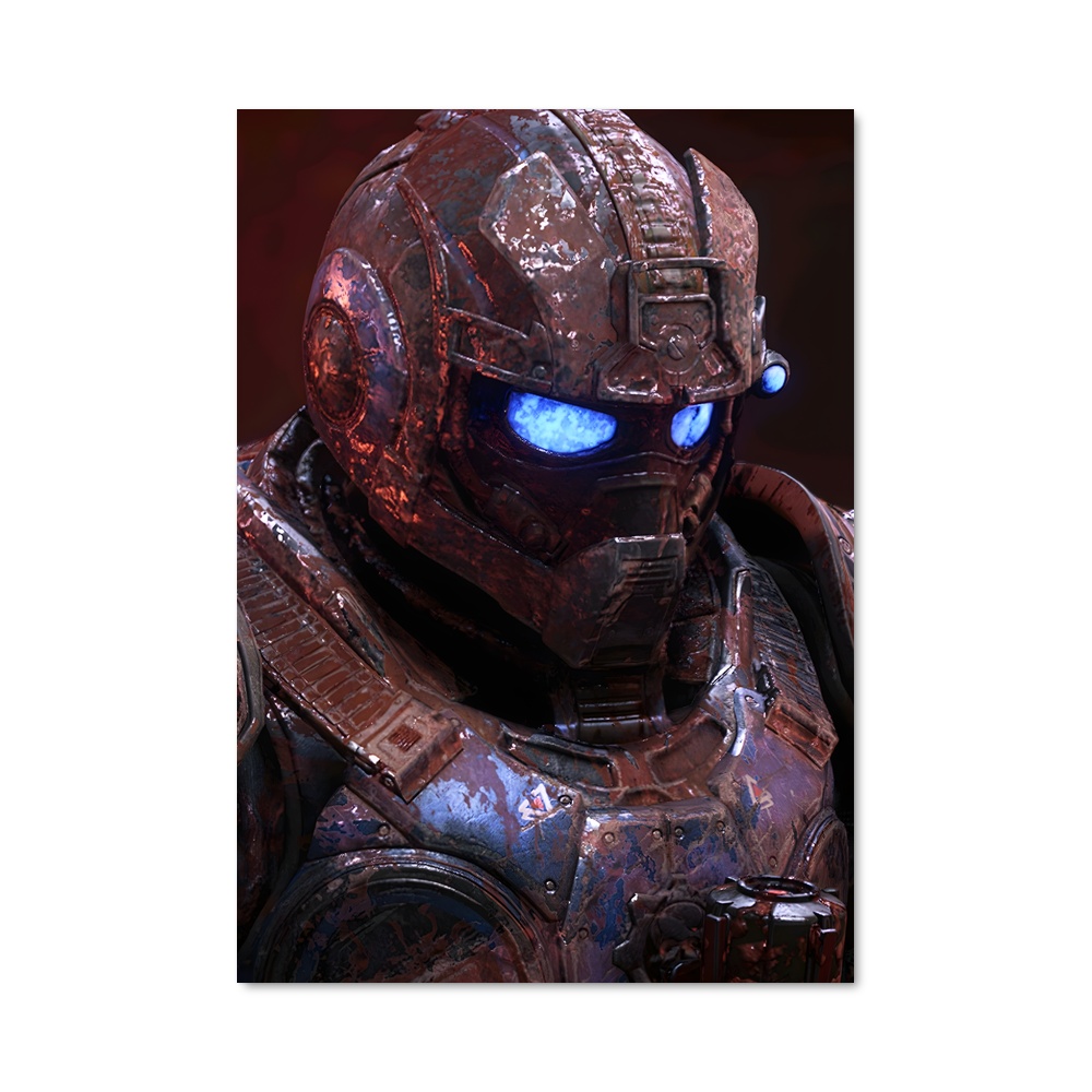 Poster Halo de Lutte